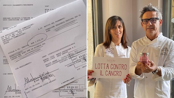 Albenga, Festival des Glaces per l’Airc: “Raccolti 1.070 euro per la lotta ai tumori, grazie agli albenganesi”