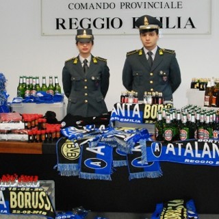 Operazione Offside Counterfeiting della Guardia di Finanza, sequestrati oltre 70mila pezzi di merce contraffatta