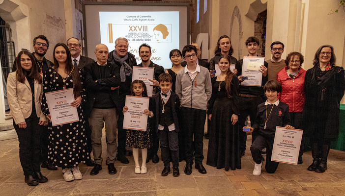 &quot;International Music Competition – Vittoria Caffa Righetti Award&quot;, tutti i premiati a Cortemilia