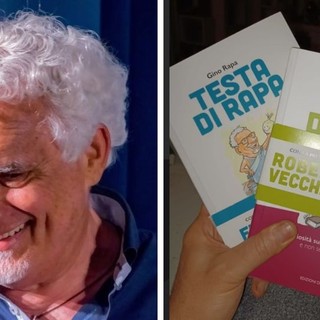 Gino Rapa a Savona con le sue curiosità linguistiche: presenta i libri Testa di Rapa e Cime di Rapa