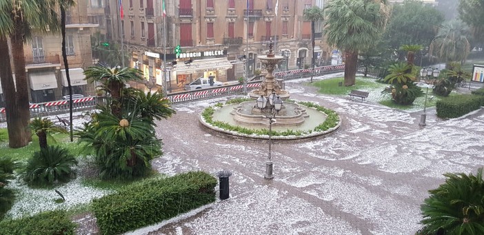 Una violenta grandinata colpisce Alassio, l'assessore Giannotta: &quot;La situazione è sotto controllo&quot;