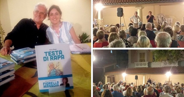 Albenga, tutto esaurito per Gino Rapa: successo per la serata dedicata alle curiosità linguistiche