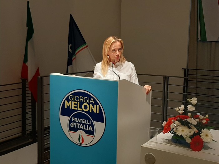 Giorgia Meloni presenta il suo libro a Rapallo: prenotazione posti presso i circoli Finale e Savona Tricolore