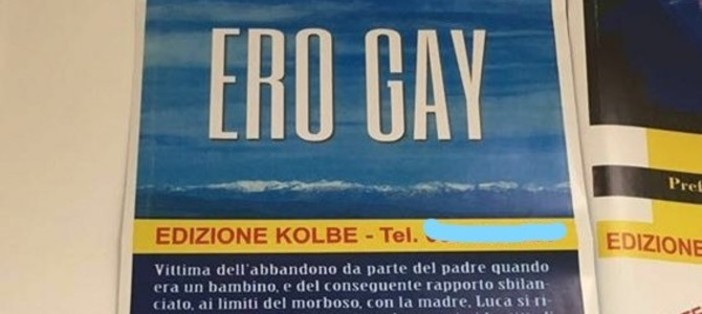 Savona, manifesto antigay in uno studio medico, si dissocia l’Amministrazione comunale. Romagnoli: “L’omofobia è da condannare!”