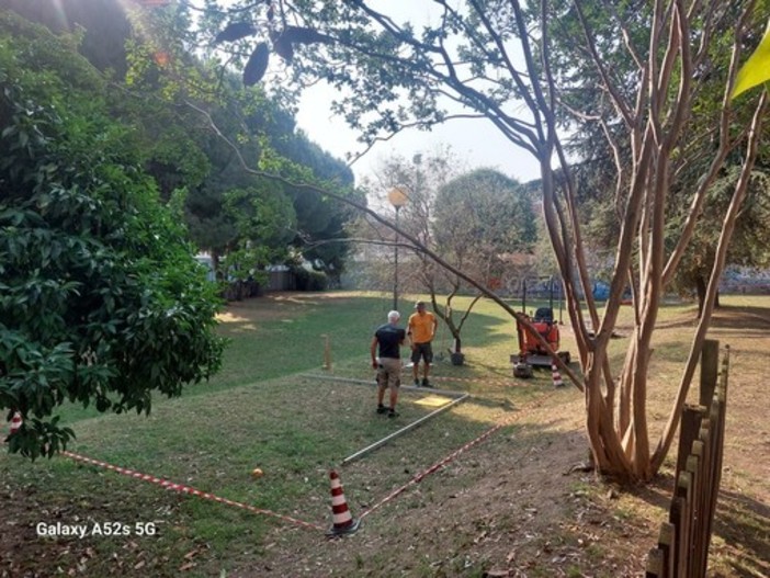 Un patto tra Comune, Auser e Scuola Edile per i giardini Baden Powell