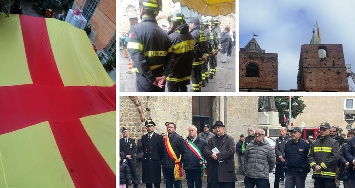 Albenga celebra la Giornata della Bandiera Italiana e il cambio del vessillo cittadino