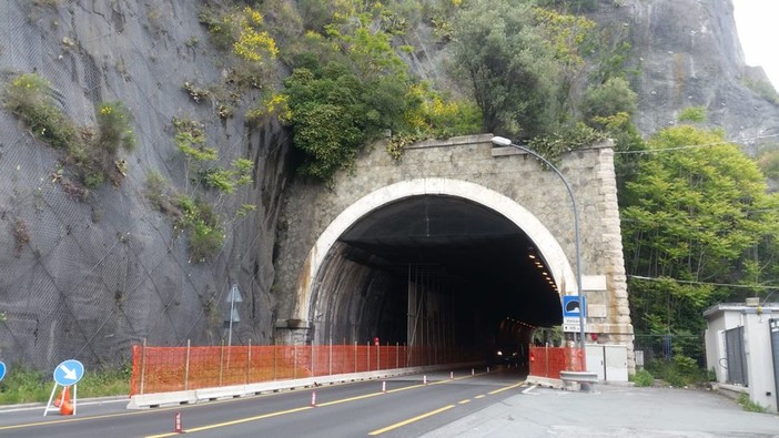 Savona, dal 3 agosto chiusa ancora al traffico in orario notturno la galleria &quot;Valloria&quot;