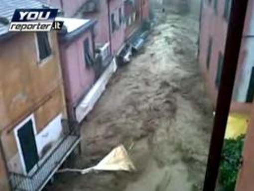 Maltempo: sulla Liguria si e' abbatuta una tempesta trolpicale