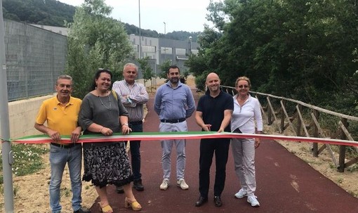 Carcare punta sulla mobilità sostenibile, inaugurata la pista ciclabile anello di Nizzareto (FOTO e VIDEO)