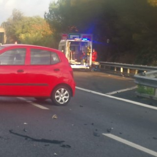 Varazze, incidente in A10: viabilità rallentata