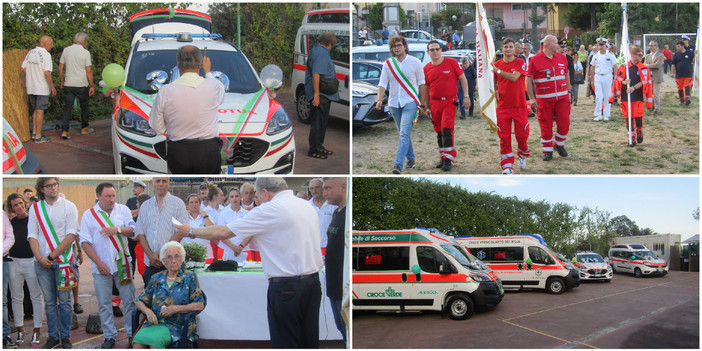 Stella, a San Bernardo inaugurati 4 mezzi in ricordo di Massimo Cambise (FOTO E VIDEO)