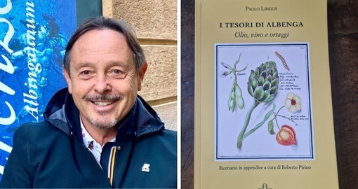 In Regione la presentazione del libro “I Tesori di Albenga. Olio, vino e ortaggi”, di Paolo Lingua, con ricettario di Roberto Pirino