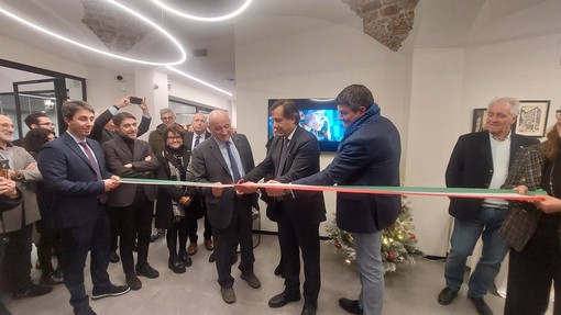 Savona, inaugurata in Piazza del Popolo la nuova filiale di Banca Alpi Marittime (FOTO E VIDEO)