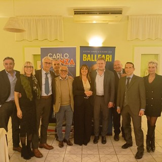 Al Circolo FdI Alassio Baia del Sole incontro con Carlo Fidanza e Stefano Balleari