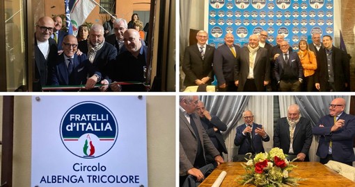 Inaugurata ad Albenga la nuova sede di Fratelli d’Italia