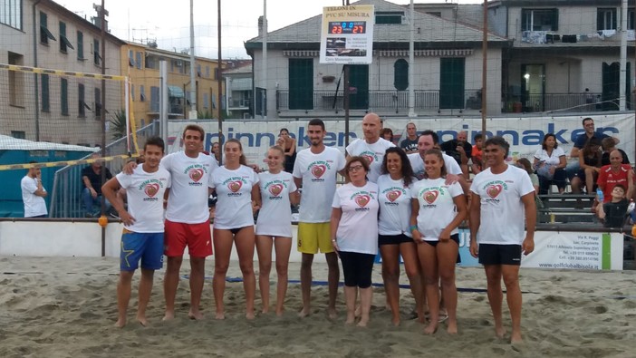 &quot;Insieme sotto rete&quot;, beach volley e solidarietà ad Albisola per raccogliere fondi per la Croce Verde (FOTO E ViDEO)