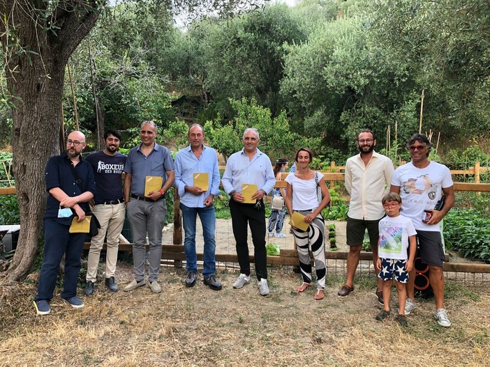 Albisola, inaugurato l'orto sociale in via Nifosse. Assessore Sprio: &quot;Un'opportunità molto importante per la cittadinanza&quot;