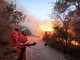 Incendio a Capo Noli: interviene il canadair (FOTO e VIDEO)