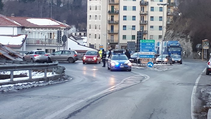 Incidente stradale a Millesimo: un ferito lieve al San Paolo