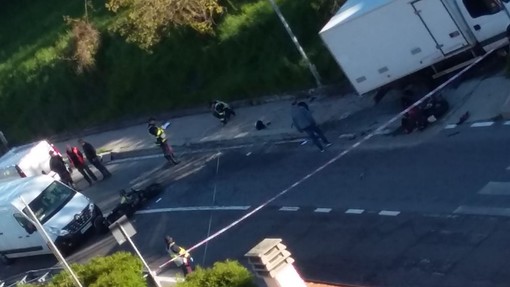 Millesimo, incidente lungo la Sp 28 bis: la vittima è un 75enne (FOTO e VIDEO)