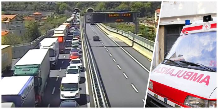 Incidente in A10 all'altezza di Pietra Ligure: traffico in tilt in direzione Savona