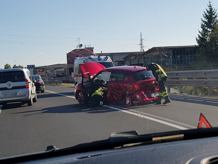 Incidente stradale a Cairo Montenotte: due feriti