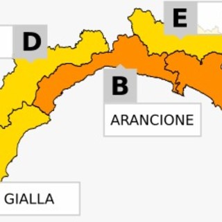 Allerta meteo, gialla fino a domani e poi arancione da Noli verso Genova