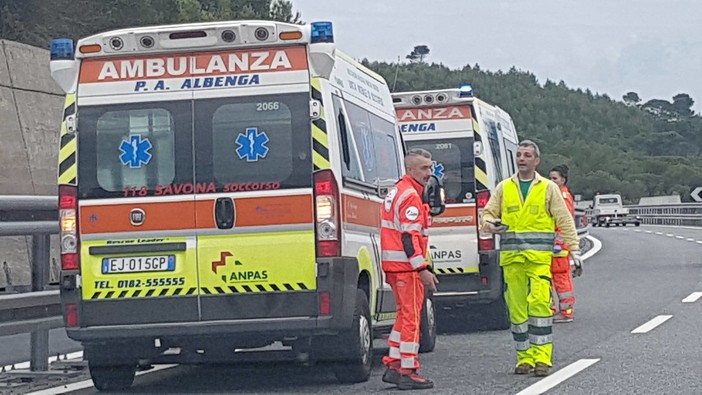 Incidente sull'Autostrada A10 tra Finale e Spotorno, code e rallentamenti