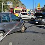 Savona, scontro tra tre auto sul lungomare Matteotti (FOTO)