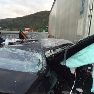 Incidente sulla A10 sul viadotto di Andora, traffico rallentato verso Ventimiglia