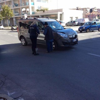 Incidente in via Nino Bixio ad Albenga