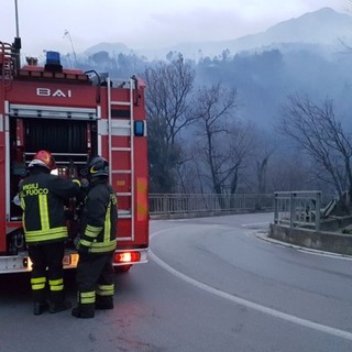 Incendio di Cogoleto definitivamente spento. L'assessore regionale Mai: &quot;Grazie a tutti i volontari e professionisti intervenuti&quot;