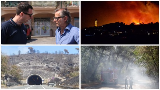 Notte d'apprensione a Bastia ma senza feriti e case coinvolte. Tomatis: &quot;Resta la massima attenzione&quot; (FOTO e VIDEO)