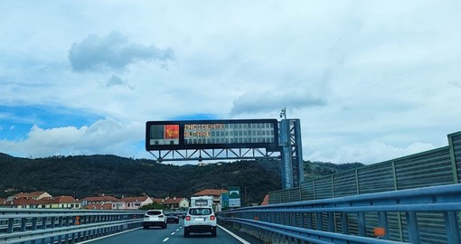 Incidente in autostrada ad Altare: coda tra il Bivio A6/A10 in direzione Torino