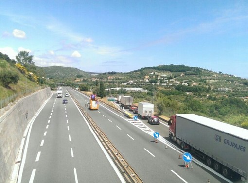 A10 Genova - Savona, sospese le chiusure notturne tra Varazze e Arenzano