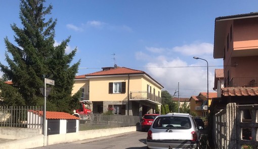 Cairo Montenotte, villetta in fiamme in via Cuneo