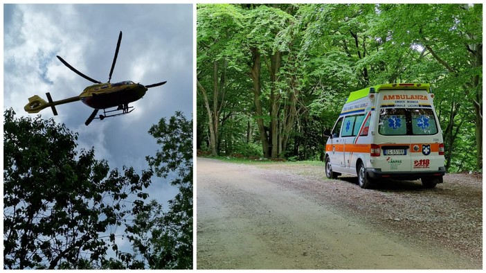 Orco Feglino, incidente per un biker 14enne: interviene l’elisoccorso (FOTO)