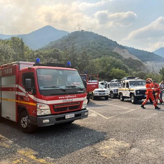 Incendio Borghetto-Toirano: è stato definitivamente spento