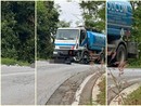 Scontro tra camion e moto a Murazzano: 20enne savonese in codice rosso