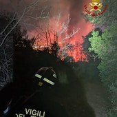 Incendi di Capodanno a Savona e Urbe: intervento dei vigili del fuoco e della protezione civile (FOTO)