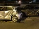 Perde il controllo dell'auto e si schianta contro due macchine parcheggiate: incidente a Vado Ligure (FOTO)