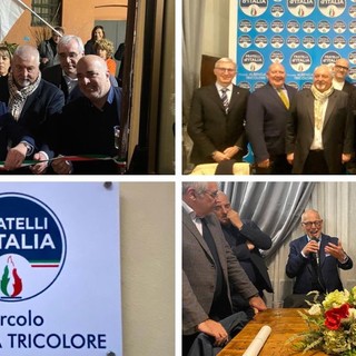 Inaugurata ad Albenga la nuova sede di Fratelli d’Italia