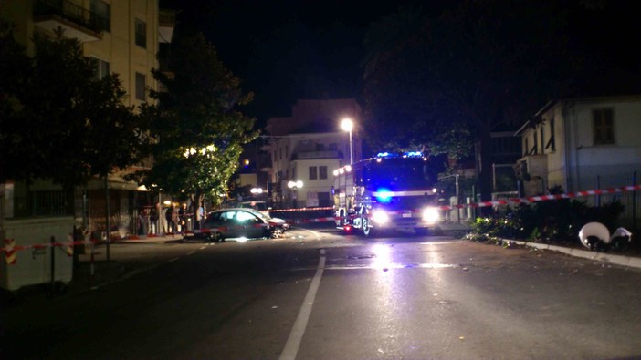 Albenga, incidente nella notte in regione Vadino (video)