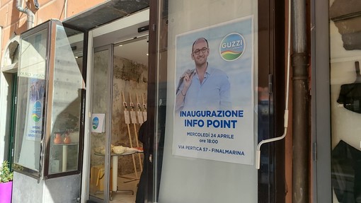 Elezioni Finale '24, la &quot;Lista Guzzi&quot; inaugura il suo point elettorale: &quot;Un luogo di incontro e confronto coi cittadini&quot;