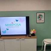 Asl2, cresce il progetto Mariposa: donati sei nuovi televisori per il reparto di Ostetricia