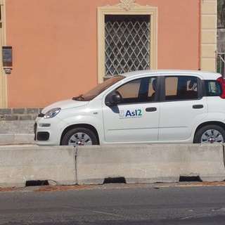 Savona, incidente a Villa Zanelli: un operaio cade da un trabattello durante i lavori di ristrutturazione (FOTO)