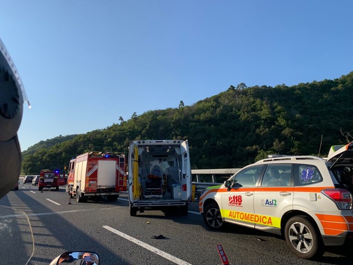 Tragico incidente in moto sulla A6: la vittima è un 75enne cuneese