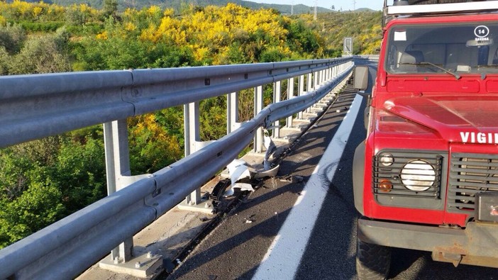 Incidente sulla A10 coinvolta una macchina