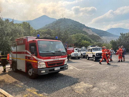 Incendio Borghetto-Toirano: è stato definitivamente spento