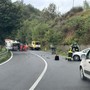 Scontro tra auto e furgone sul Colle di Cadibona, tre feriti in codice giallo